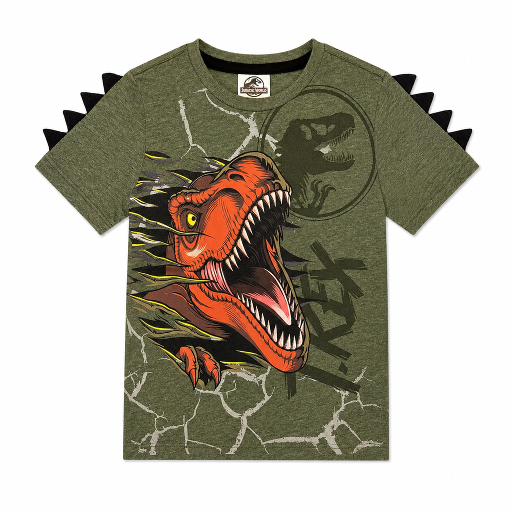 Playera Para Niños Jurassic World Universal Original