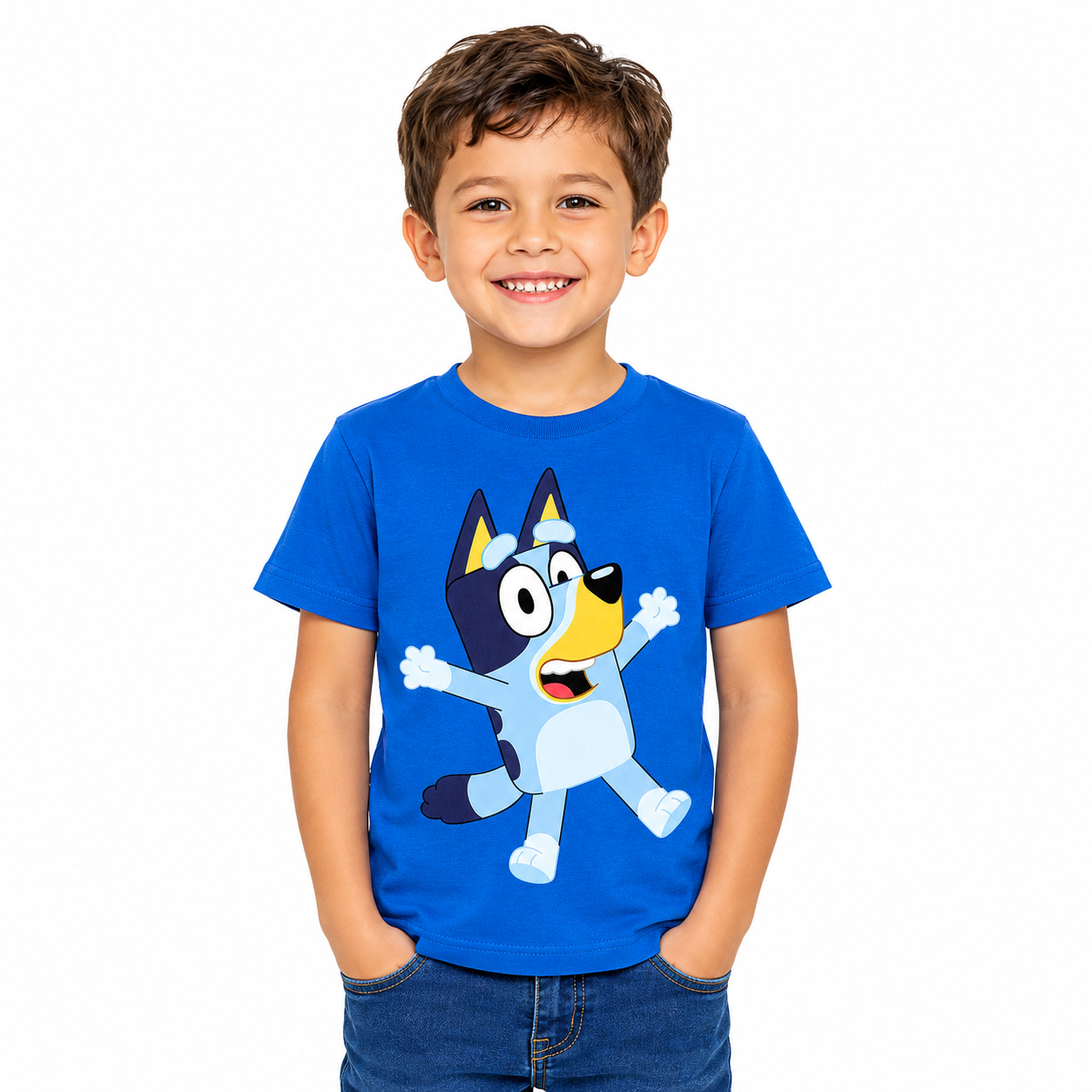 Playera Bluey Para Niños