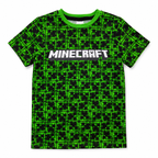 Conjunto Minecraft Para Niños I Short Y Playera