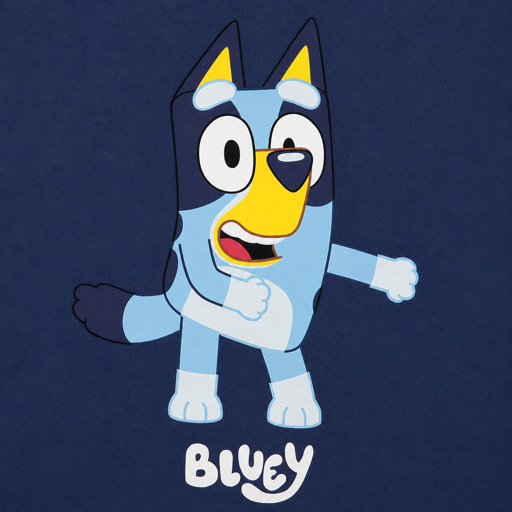 Playera de Bluey Tipo Disfraz Para Niños