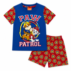 Pijama Para Niños Paw Patrol Conjunto Short Y Playera