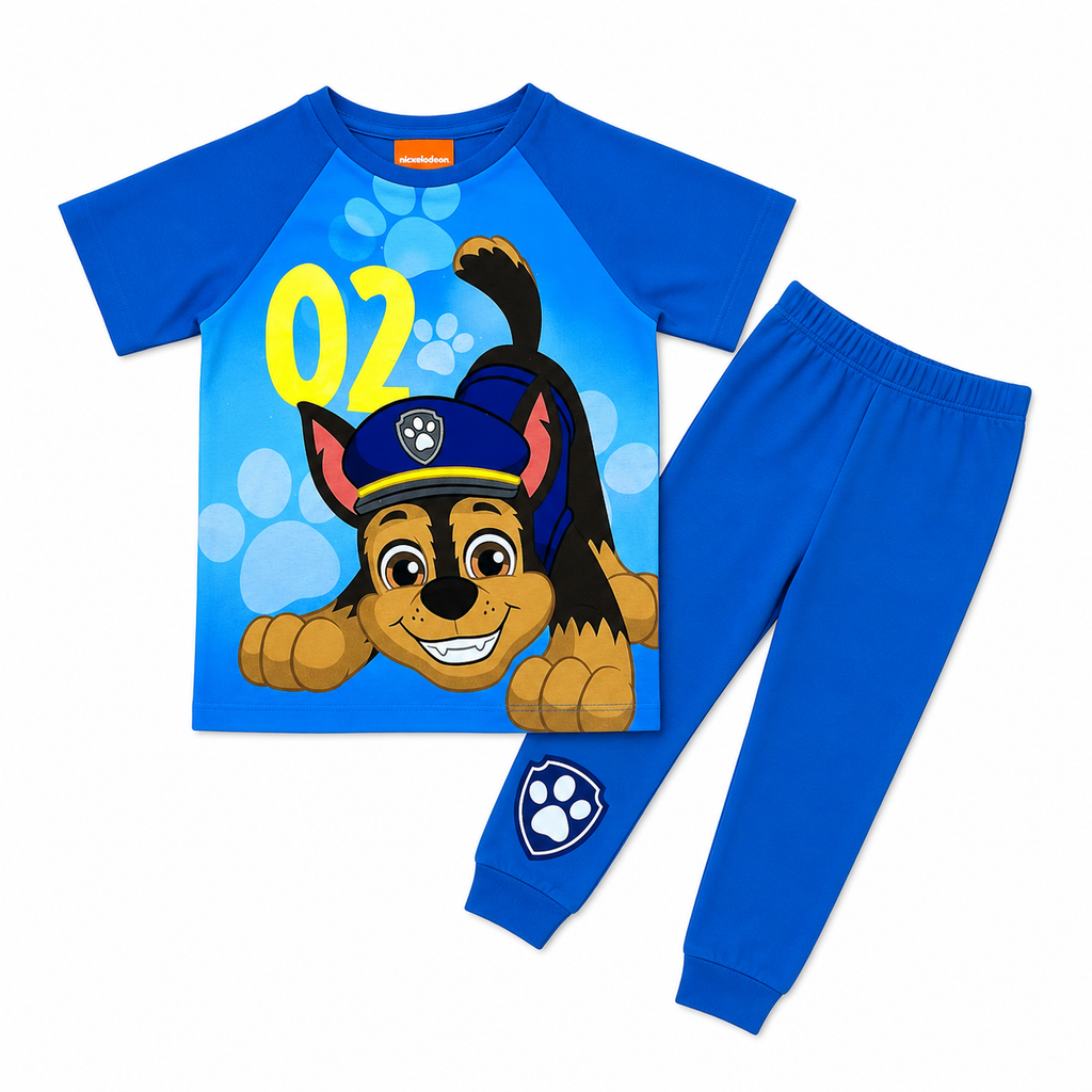 Pijama Paw Patrol Para Niños Pantalon Y Playera