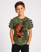 Playera Para Niños Jurassic World Universal Original