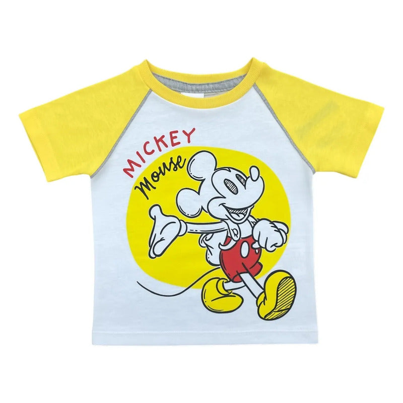 Conjunto Jogger Y Playera Bebé Mickey Mouse Disney Moda
