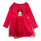 Vestido Minnie Mouse Para Niñas Disney