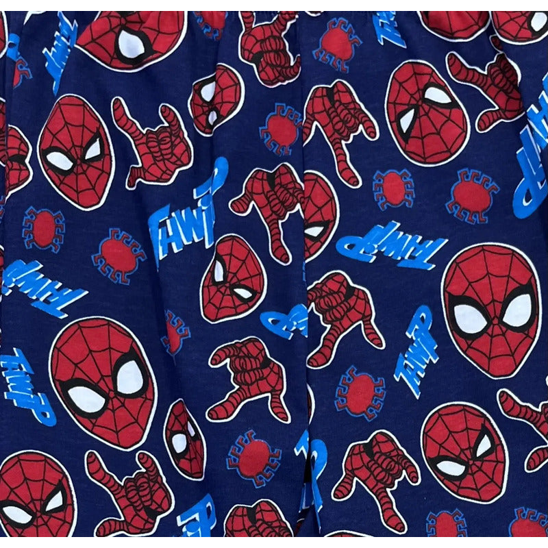 Pijama El Hombre Araña Spider Man Marvel Para Niños