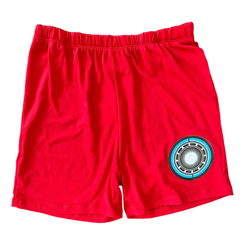 Pijama Iron Man Avengers niño pantalón rojo
