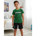 Conjunto Minecraft Para Niños I Short Y Playera