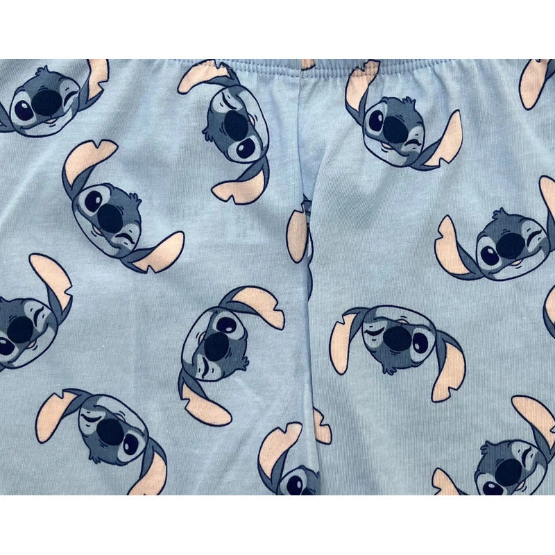 Pijama Stitch Disney Niña Short Y Playera