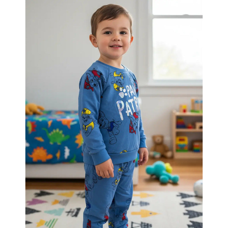 Conjunto Paw Patrol Para Bebes Pants Y Sudadera