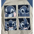 Pijama Stitch Disney Para Niños Shorts Y Playera