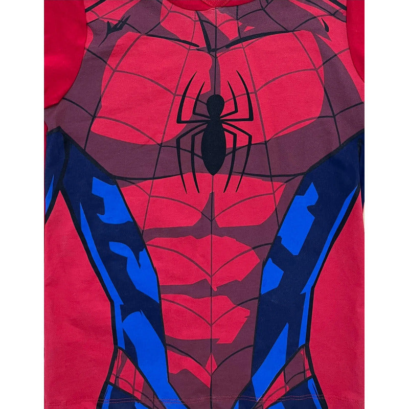 Conjunto Spiderman Tipo Disfraz Niños