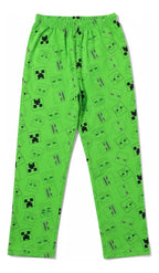 Pijama Minecraft Pantalón Y Playera Para Niños Gris Minecraft 12