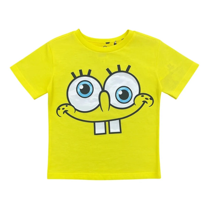 Pijama Bob Esponja niño pantalón estampado
