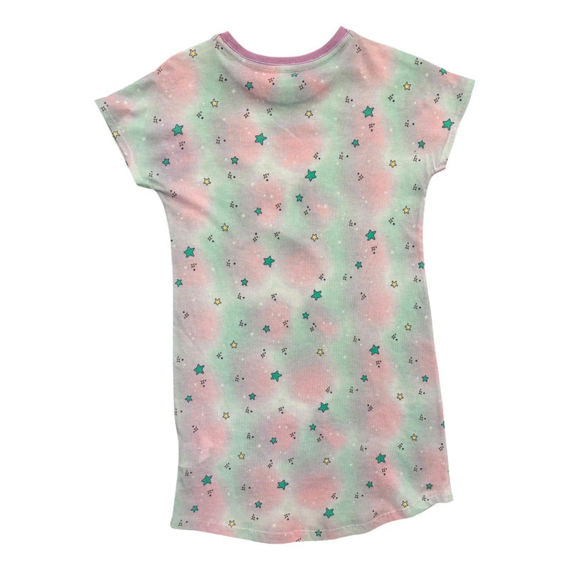 Camisón Stitch Disney niña manga corta rosa
