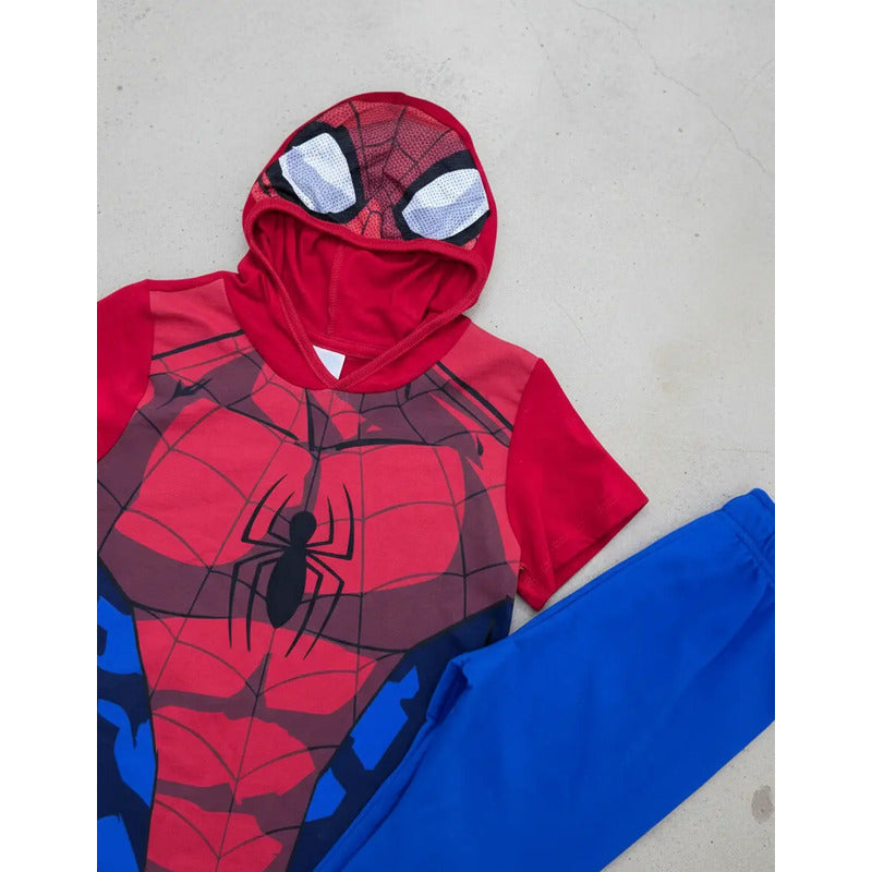 Conjunto Spiderman Tipo Disfraz Niños