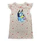 Camisón Bluey niña bebé rosa estampado personalizado