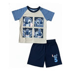 Pijama Stitch Disney Para Niños Shorts Y Playera
