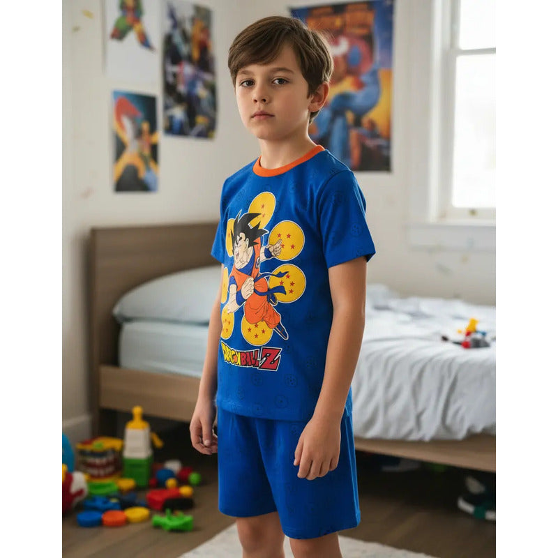 Pijama Dragon Ball Goku Original Para Niños
