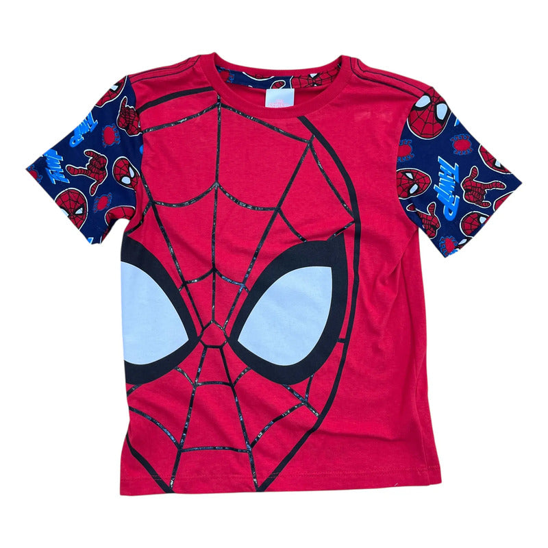 Pijama El Hombre Araña Spider Man Marvel Para Niños