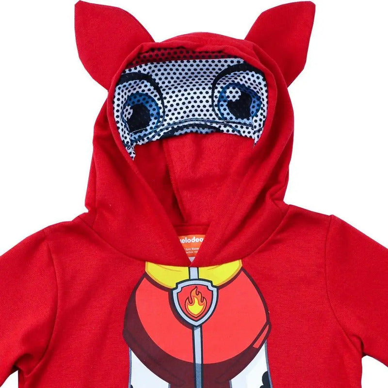 Sudadera Paw Patrol Con Gorro Y Antifaz Para Niños