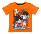 Pijama Dragon Ball Z Niños Set 2 Piezas Original — Naranja