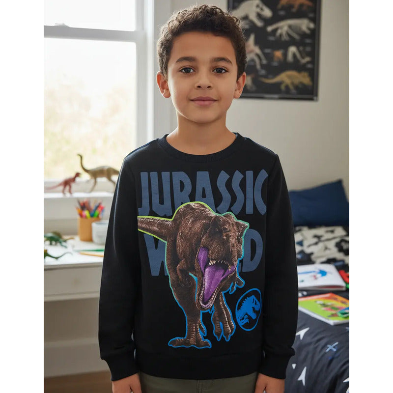 Sudadera Jurassic World Original Para Niños