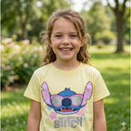 Playera De Stitch | Moda Para Niñas