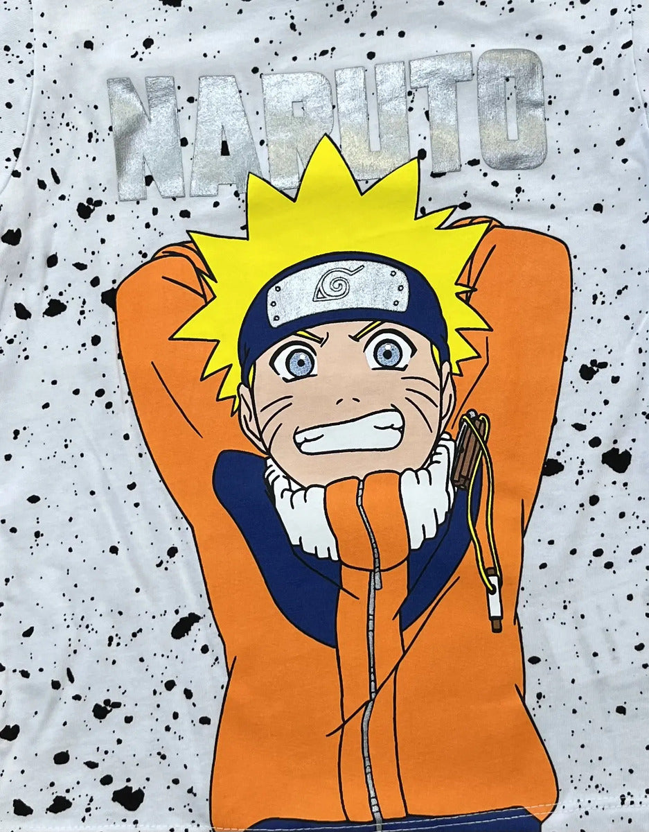 Playera Manga Larga Naruto Niño