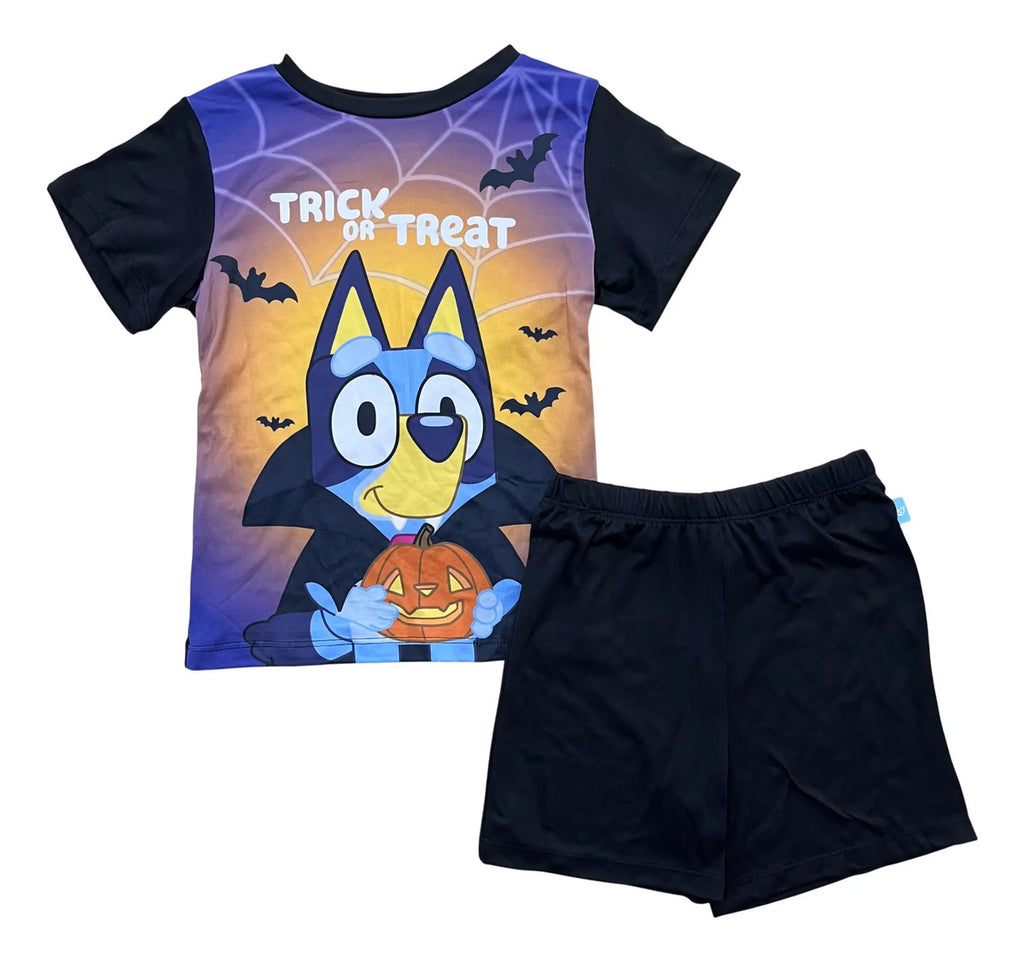 Pijama Short y Playera Bluey para Niño — Trick or Treat
