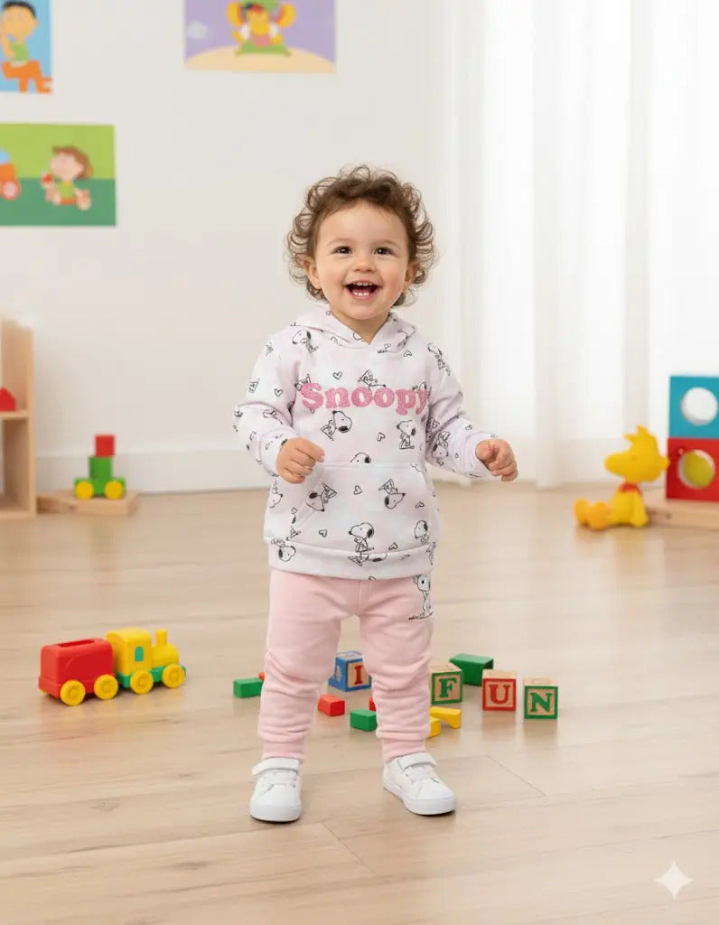Conjunto Snoopy Peanuts Para Bebe