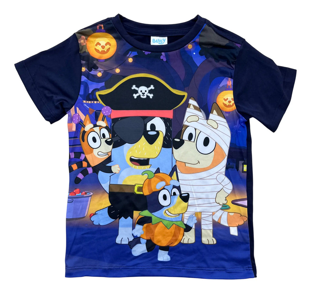 Pijama Short y Playera Bluey para Niño — Pirata