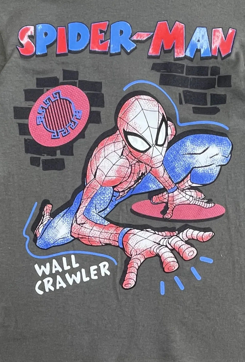 Playera Manga Larga Spider-man Para Niños