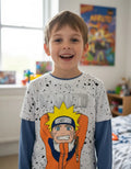 Playera Manga Larga Naruto Niño