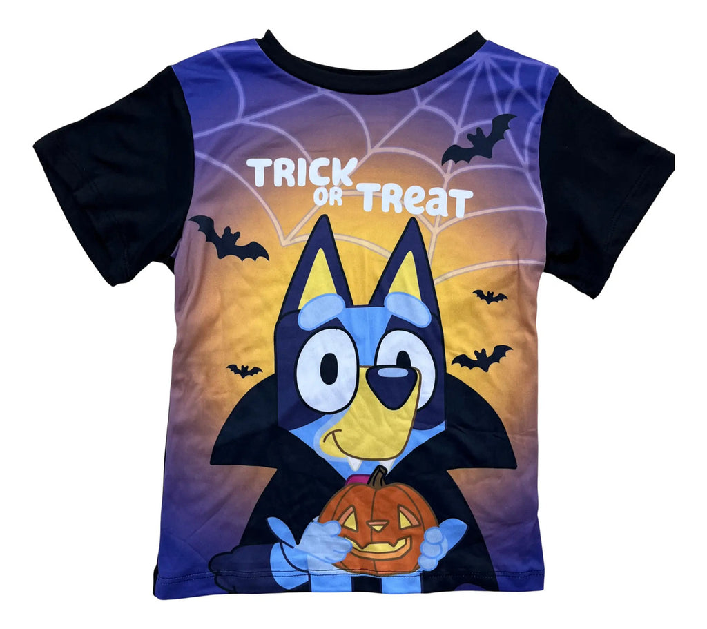 Pijama Short y Playera Bluey para Niño — Trick or Treat