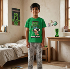 Pijama Minecraft Movie Para Niños