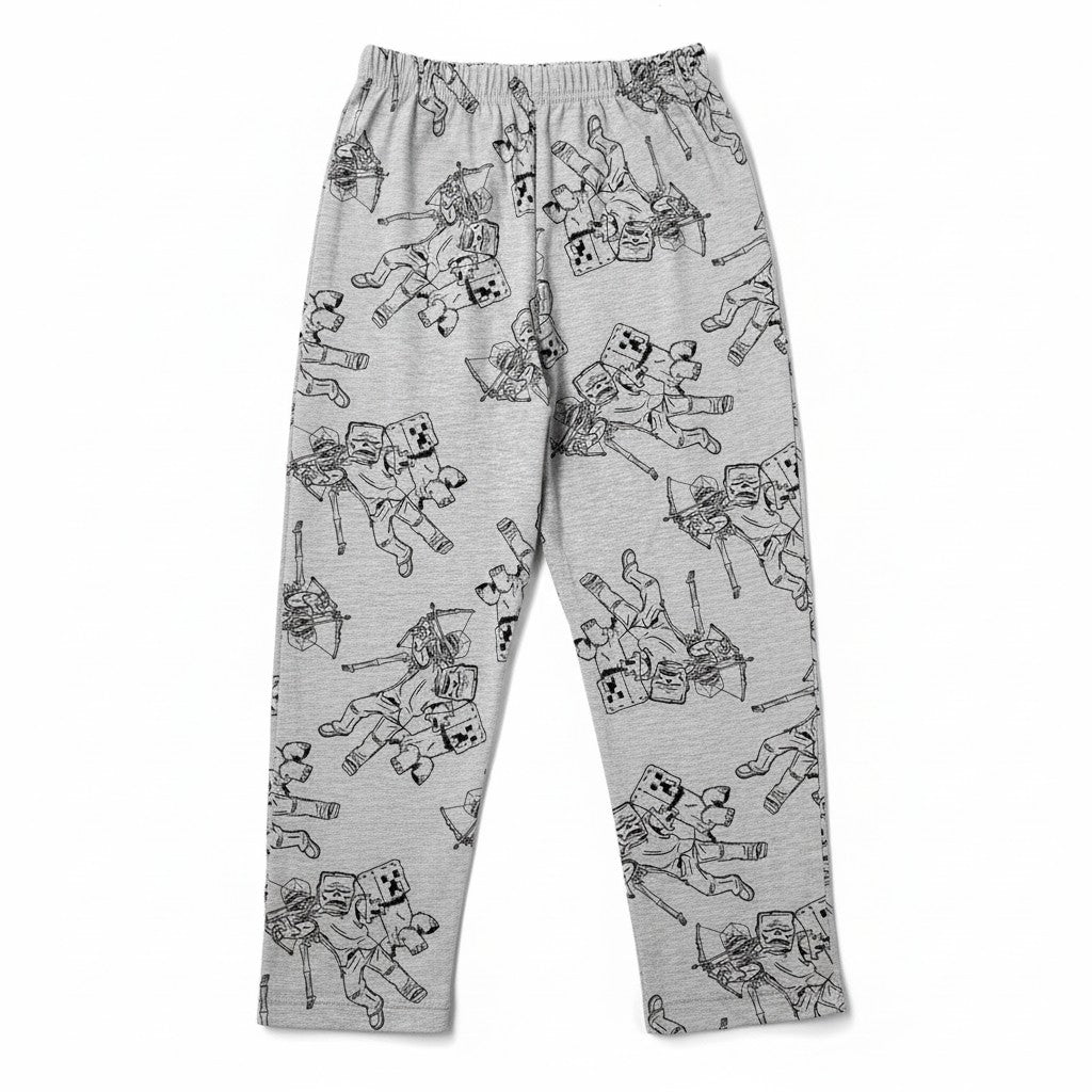Pijama Minecraft Movie Para Niños