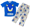Pijama Sonic Para Niños Conjunto Pantalón Y Playera