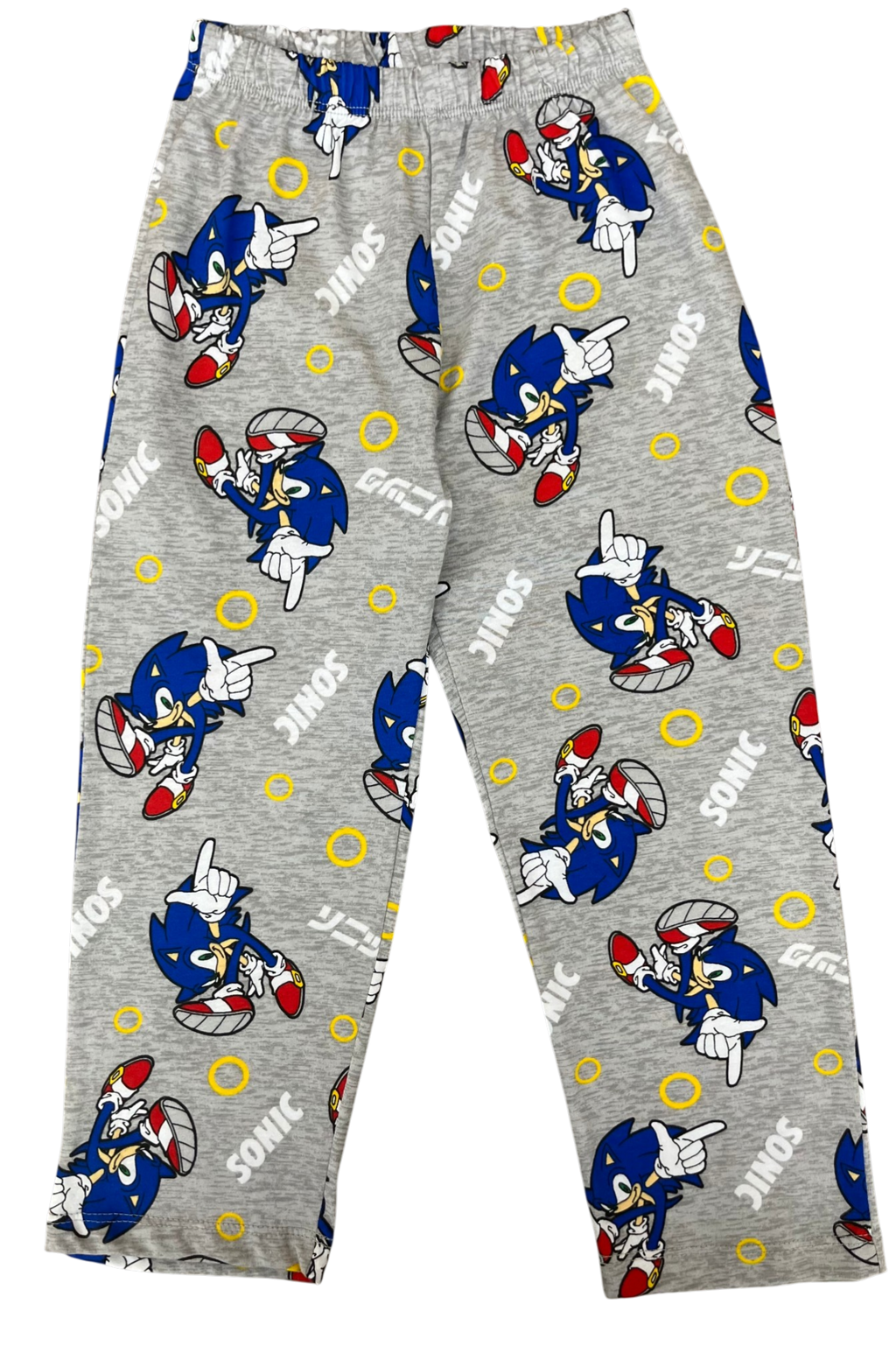 Pijama Sonic Para Niños Conjunto Pantalón Y Playera