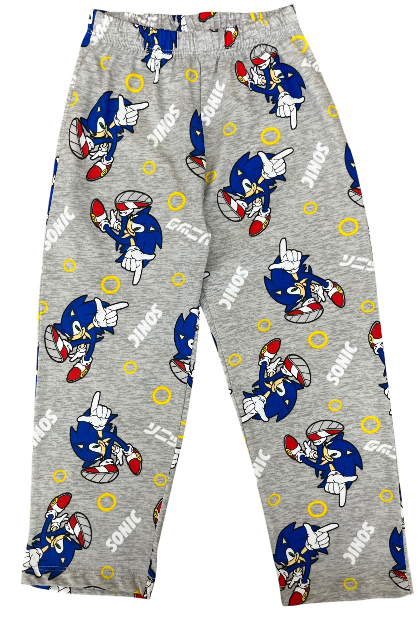 Pijama Sonic Para Niños Conjunto Pantalón Y Playera
