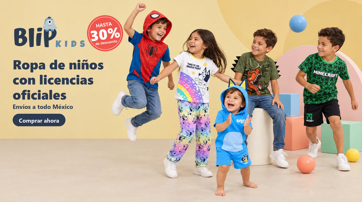 Ropa de niños con licencias oficiales - Blip Kids