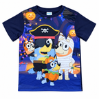 Pijama Short y Playera Bluey para Niño — Pirata — 04-playera