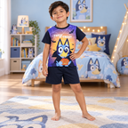 Pijama Short y Playera Bluey para Niño — Trick or Treat — 01-portada