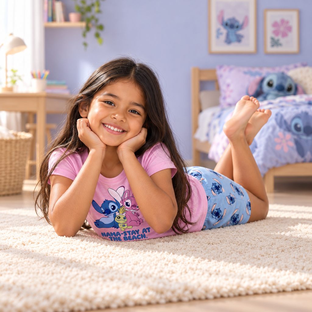 Pijama Stitch para niña — 02-segunda-pose